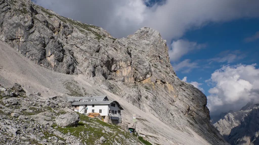 Aussicht entlang der DMK Transalp